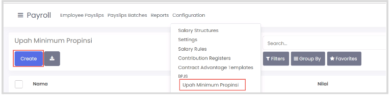 Upah Minimun Provinsi